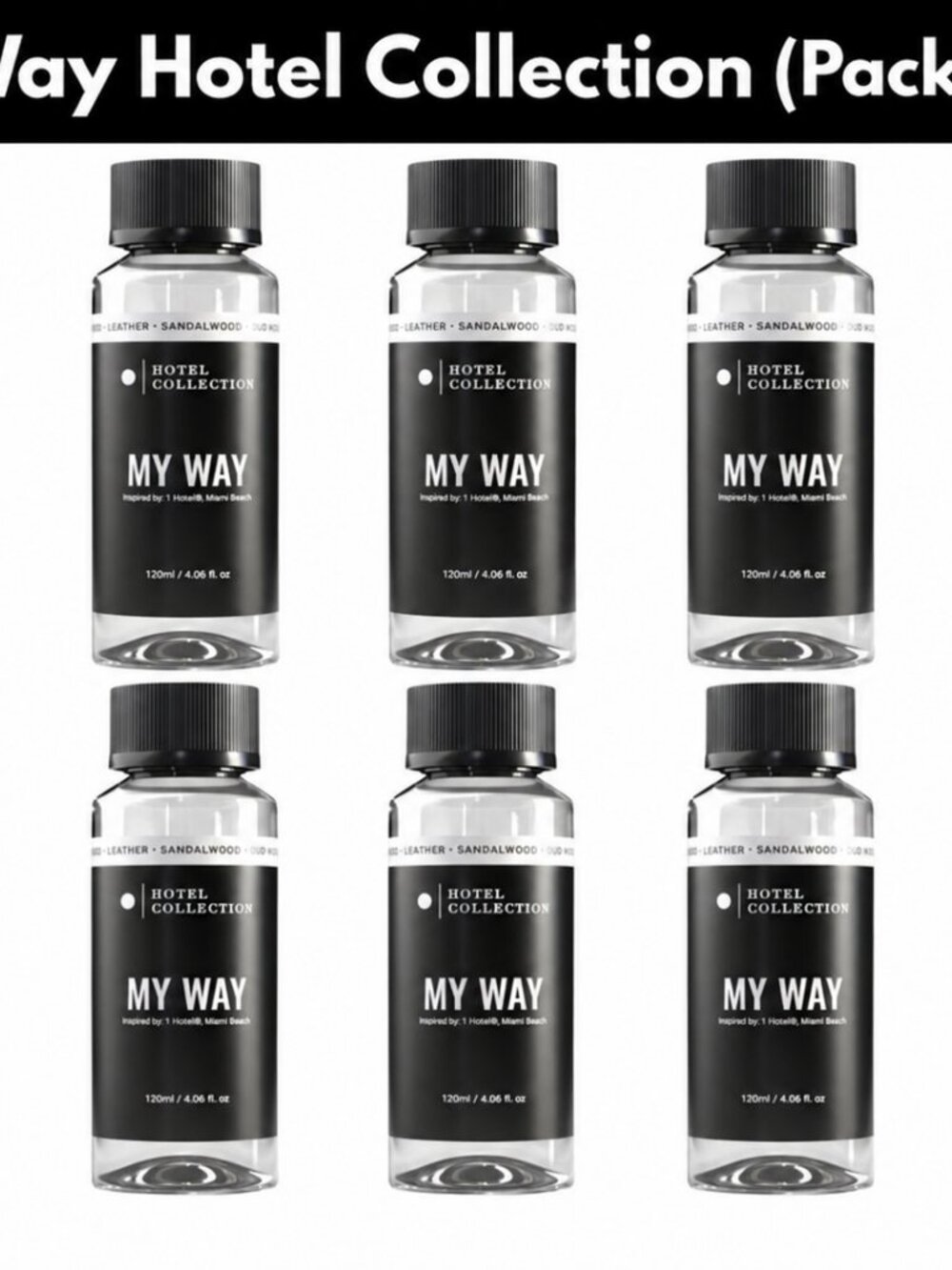 Hotel Collection Diffuser Oil - My Way - Aromatherapy 4.06 Fl Oz (Pack of 10)